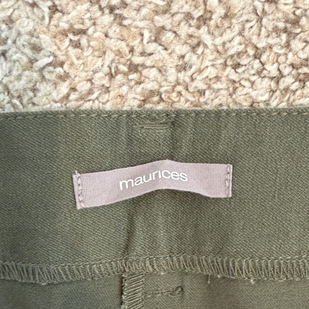 Maurices Olive Women's Pants - Picture 2 of 5